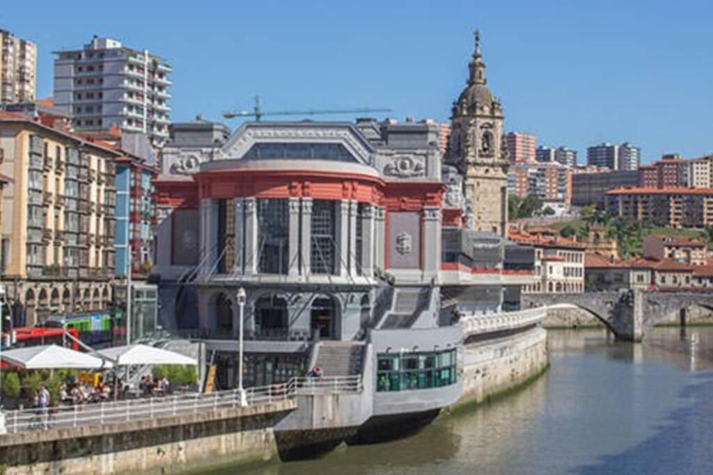Ferienwohnung Lujoso Piso En Casco Viejo. Bilbao. Free Wifi. Exterior foto